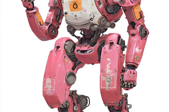 high quality robot, mecha concepts