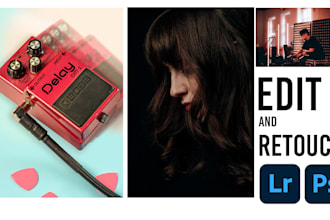 edit and retouch photos
