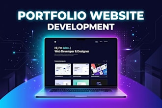 professional developer portfolio website