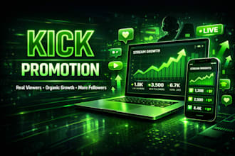 promote your kick channel to get monetized