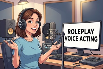 record nsfw voice sexy voice actress,sfw erotic sultry voice over as anime girl
