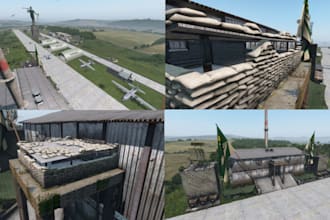 setup custom dayz sever maps, loot system, dayz building, server mods