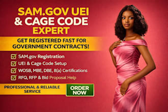 samgov registration uei cage code wosb mbe 8a dbe and government contract setup