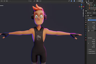 create vrchat avatar, furry avatar, vtuber model, vrm, vroid, mmd, sfm, gmod