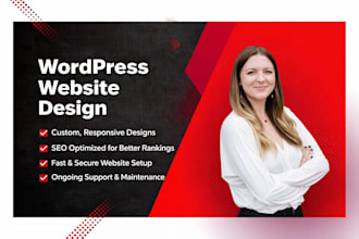 design affordable wordpress website for small business using elementor