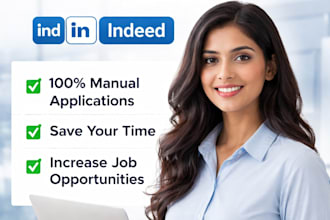 manually apply to jobs on linkedin and indeed for you