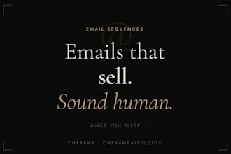 write email sequences that sound human