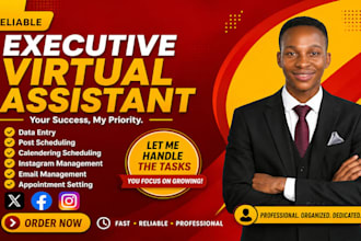 be executive virtual assistant ghl VA email instagram social media manager