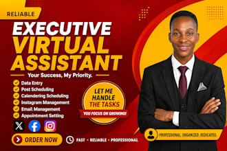 be executive ghl VA email manager instagram social media virtual assistant