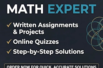 work on any math task or project
