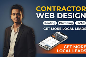 design a lead generation website for contractors