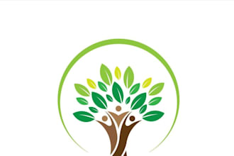 do a high quality professional tree service logo