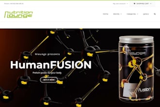 fitness shopify store supplement nutrition store fitness supplement website