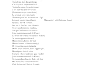 write professional italian rap lyrics, trap songs or creative texts
