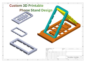 design 3d printable products and stl files for 3d printing