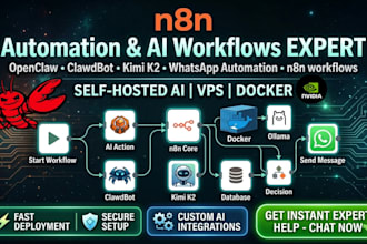n8n automation open claw clawdbot whatsapp chatbot open claw n8n hermes ai agent