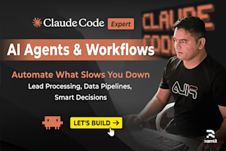 build custom ai agents and agentic workflows with claude code