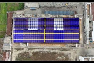 design solar pv layout and pvsyst simulation report