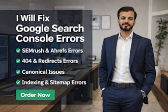 fix canonical, technical and google search console errors