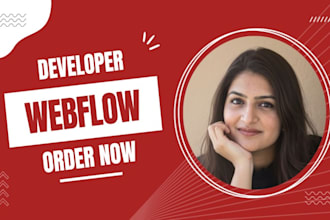 build a responsive webflow or framer website