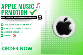 30days apple music promotion spotify promotion to active real listeners