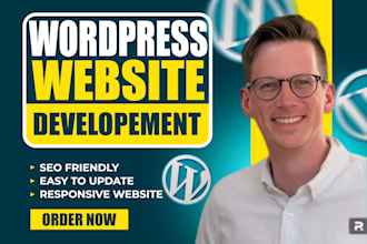 build wordpress website, divi website, wordpress website developer, wordpress
