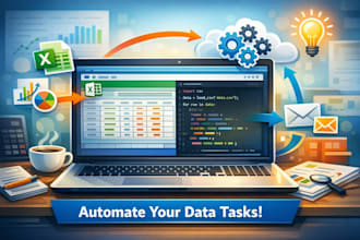 automate excel and CSV tasks using python