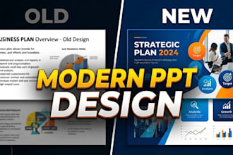 design modern ppt and powerpoint presentation slides