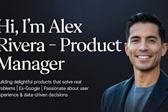 design and code a modern HTML landing page