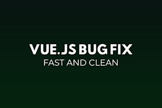 fix bugs and improve your web app frontend or full stack