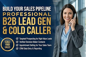be your commission only based high ticket sales closer b2b cold caller