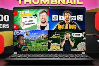 design eye catching youtube thumbnails for your videos