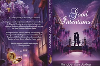 create a unique book cover and book illustrations