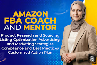 be your 6 figure amazon mentor, coach and consultant in english