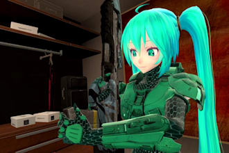 covert gmod model to vrchat, vtuber, mmd, vrm, vroid, vup, koikatsu, and warudo