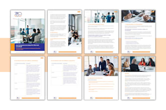 design branded PDF lead magnet, ebook, workbook in 24 hours
