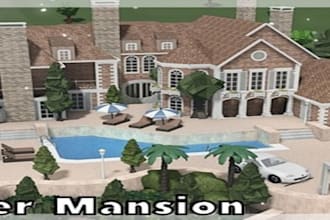 build anything in bloxburg