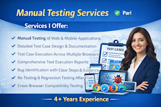 do QA testing on web applications