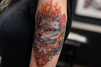 create custom tattoo design
