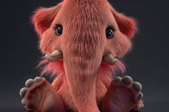 create 3d character model