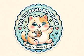 design a cute kawaii cartoon mascot logo