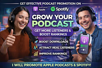 do podcast promotion and grow audience organically
