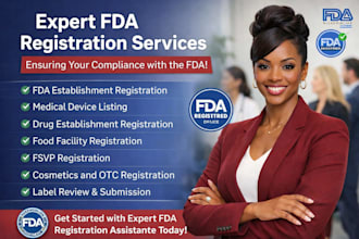 be your fda registration consultant for fast approval