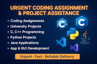 script python fyp projects, coding assignments, java programming