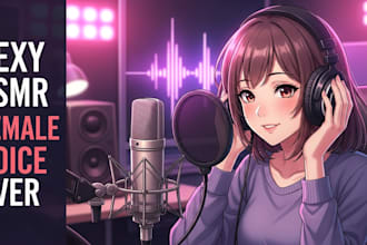 voice seductive cute deep sfw nsfw voice actress erotic sensual sexy asmr voice