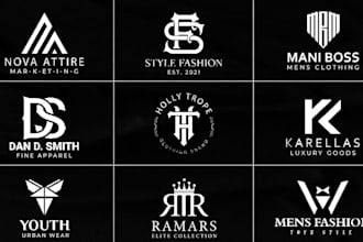 do professional fashion,clothing and clothing brand logo design