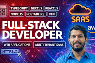 build custom saas web app with multi tenant setup