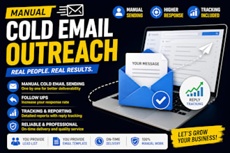 manually send cold emails with tracking