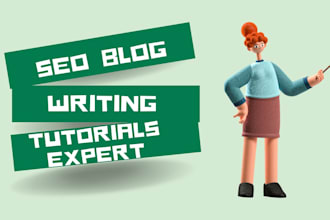 write SEO friendly blog posts and articles for your website