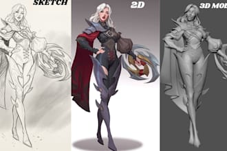 convert 2d to 3d model image to 3d model miniatures toy stl files resin printing
